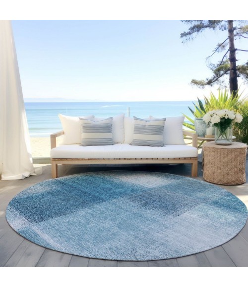 Addison Chantille ACN742-Denim 8 ft. X 8 ft. Round Rug