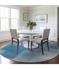 Addison Chantille ACN742-Denim 8 ft. X 8 ft. Round Rug