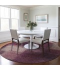 Addison Chantille ACN742-Plum 8 ft. X 8 ft. Round Rug