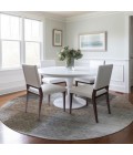 Addison Chantille ACN742-Silver 8 ft. X 8 ft. Round Rug