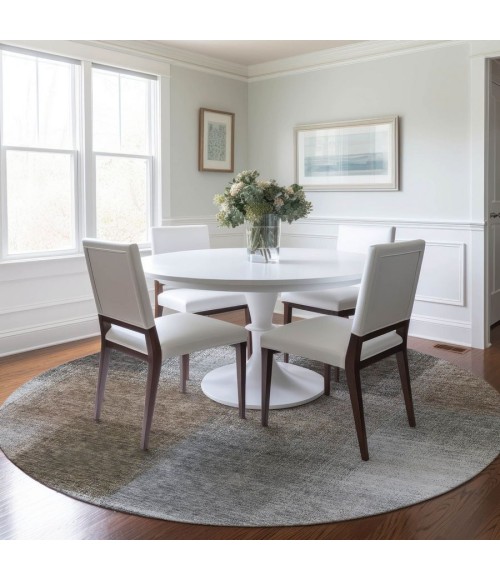 Addison Chantille ACN742-Silver 8 ft. X 8 ft. Round Rug