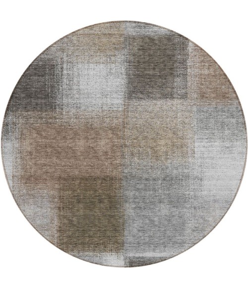 Addison Chantille ACN742-Silver 8 ft. X 8 ft. Round Rug