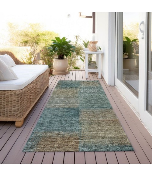 Addison Chantille ACN742-Teal 2 ft. 3 in. X 7 ft. 6 in. Rectangle Rug