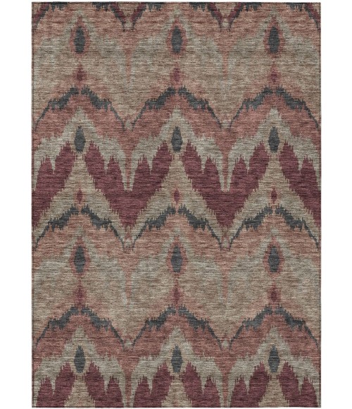 Addison Chantille ACN743-Burgundy 5 ft. X 7 ft. 6 in. Rectangle Rug