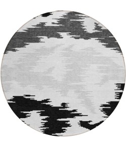 Addison Chantille ACN746-Black 8 ft. X 8 ft. Round Rug