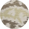 Addison Chantille ACN746-Chocolate 8 ft. X 8 ft. Round Rug