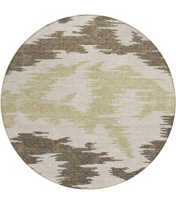 Addison Chantille ACN746-Chocolate 8 ft. X 8 ft. Round Rug
