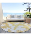 Addison Chantille ACN746-Gold 8 ft. X 8 ft. Round Rug