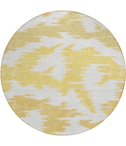 Addison Chantille ACN746-Gold 8 ft. X 8 ft. Round Rug