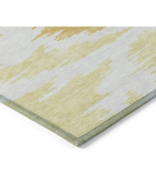 Addison Chantille ACN746-Gold 8 ft. X 8 ft. Round Rug
