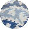 Addison Chantille ACN746-Navy 8 ft. X 8 ft. Round Rug