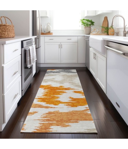 Addison Chantille ACN746-Orange 2 ft. 3 in. X 7 ft. 6 in. Rectangle Rug