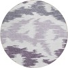 Addison Chantille ACN746-Purple 8 ft. X 8 ft. Round Rug