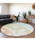Addison Chantille ACN746-White 8 ft. X 8 ft. Round Rug