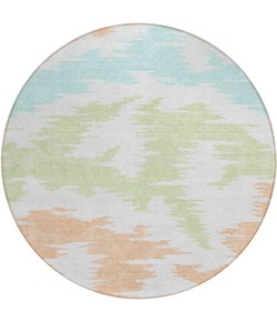 Addison Chantille ACN746-White 8 ft. X 8 ft. Round Rug