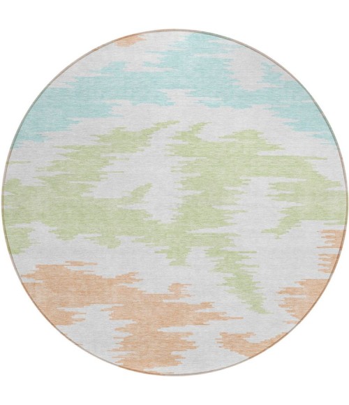 Addison Chantille ACN746-White 8 ft. X 8 ft. Round Rug