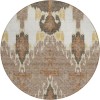 Addison Chantille ACN748-Brown 8 ft. X 8 ft. Round Rug