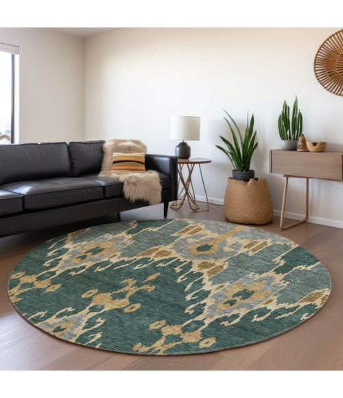 Addison Chantille ACN748-Cactus 8 ft. X 8 ft. Round Rug