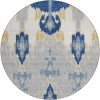 Addison Chantille ACN748-Navy 8 ft. X 8 ft. Round Rug