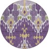 Addison Chantille ACN748-Purple 8 ft. X 8 ft. Round Rug