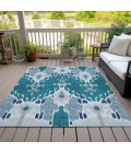 Addison Chantille ACN748-Teal 8 ft. X 10 ft. Rectangle Rug