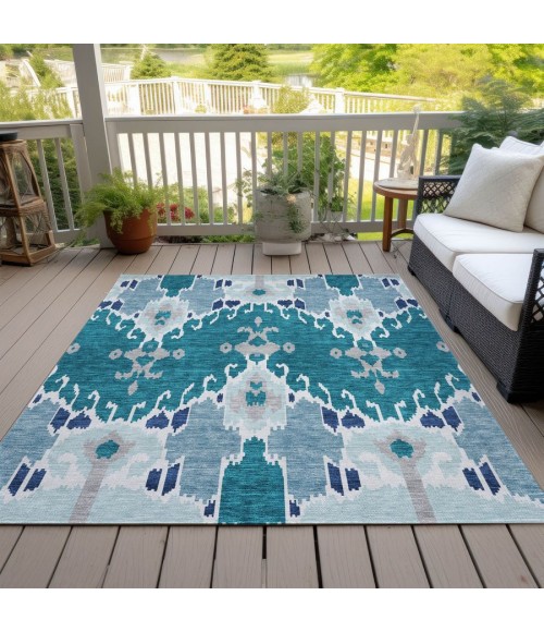 Addison Chantille ACN748-Teal 8 ft. X 10 ft. Rectangle Rug