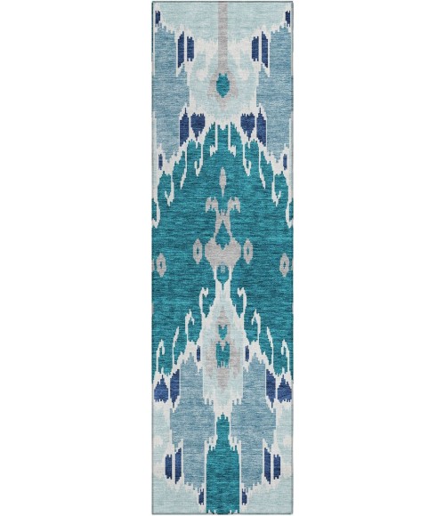 Addison Chantille ACN748-Teal 2 ft. 3 in. X 7 ft. 6 in. Rectangle Rug