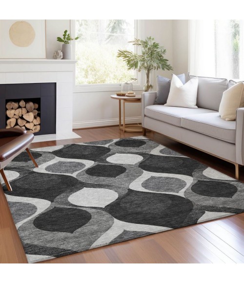 Addison Chantille ACN749-Black 3 ft. X 5 ft. Rectangle Rug