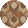 Addison Chantille ACN749-Copper 8 ft. X 8 ft. Round Rug