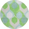 Addison Chantille ACN749-Lime 8 ft. X 8 ft. Round Rug