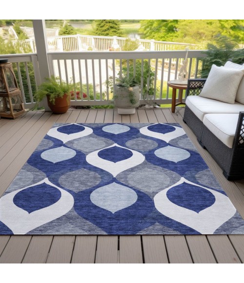 Addison Chantille Rug ACN749-Navy 10 ft. X 14 ft. Rectangle - Rugs Town Addison Chantille ACN749-Navy 10 ft. X 14 ft. Rectangle Rug