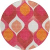 Addison Chantille ACN749-Pink 8 ft. X 8 ft. Round Rug