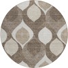 Addison Chantille ACN749-Taupe 8 ft. X 8 ft. Round Rug