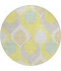 Addison Chantille ACN749-Yellow 8 ft. X 8 ft. Round Rug