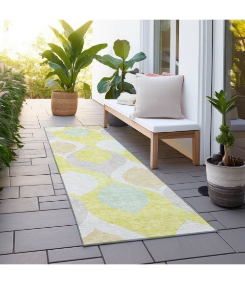Addison Chantille ACN749-Yellow 2 ft. 3 in. X 7 ft. 6 in. Rectangle Rug