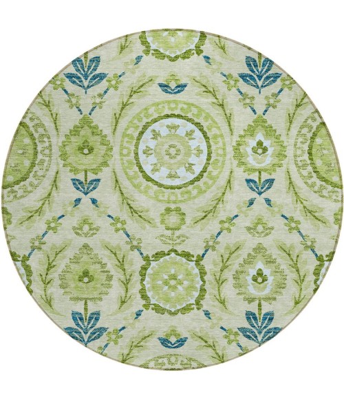 Addison Chantille ACN751-Aloe 8 ft. X 8 ft. Round Rug