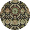 Addison Chantille ACN751-Black 8 ft. X 8 ft. Round Rug