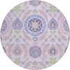 Addison Chantille ACN751-Blush 8 ft. X 8 ft. Round Rug