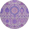 Addison Chantille ACN751-Lavender 8 ft. X 8 ft. Round Rug