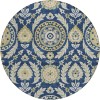 Addison Chantille ACN751-Navy 8 ft. X 8 ft. Round Rug