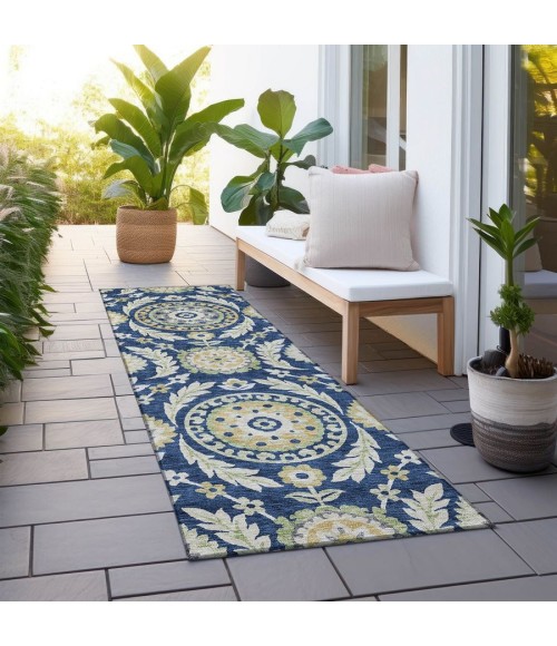 Addison Chantille ACN751-Navy 2 ft. 3 in. X 7 ft. 6 in. Rectangle Rug