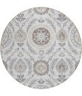 Addison Chantille ACN751-Silver 8 ft. X 8 ft. Round Rug