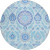 Addison Chantille ACN751-Sky 8 ft. X 8 ft. Round Rug