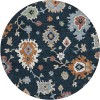 Addison Chantille ACN753-Black 8 ft. X 8 ft. Round Rug