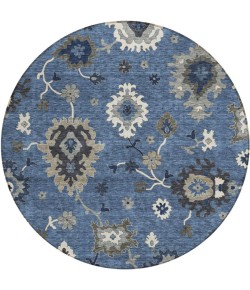 Addison Chantille ACN753-Blue 8 ft. X 8 ft. Round Rug