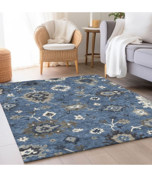 Addison Chantille ACN753-Blue 8 ft. X 10 ft. Rectangle Rug
