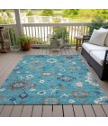 Addison Chantille ACN753-Teal 10 ft. X 14 ft. Rectangle Rug