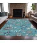 Addison Chantille ACN753-Teal 10 ft. X 14 ft. Rectangle Rug