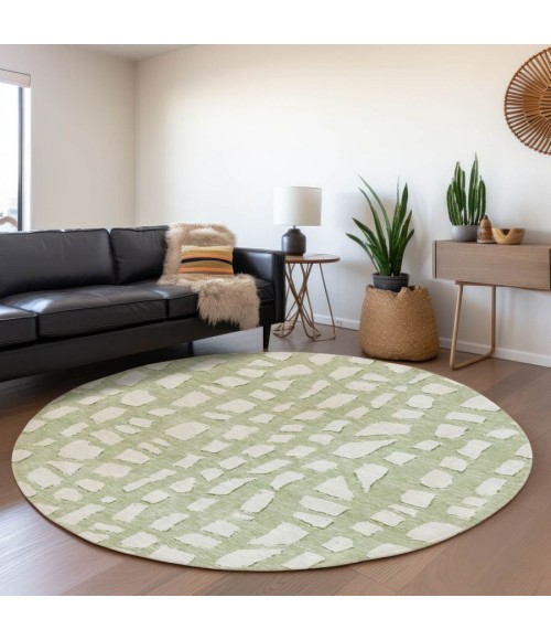 Addison Chantille ACN754-Aloe 8 ft. X 8 ft. Round Rug