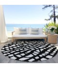 Addison Chantille ACN754-Black 8 ft. X 8 ft. Round Rug